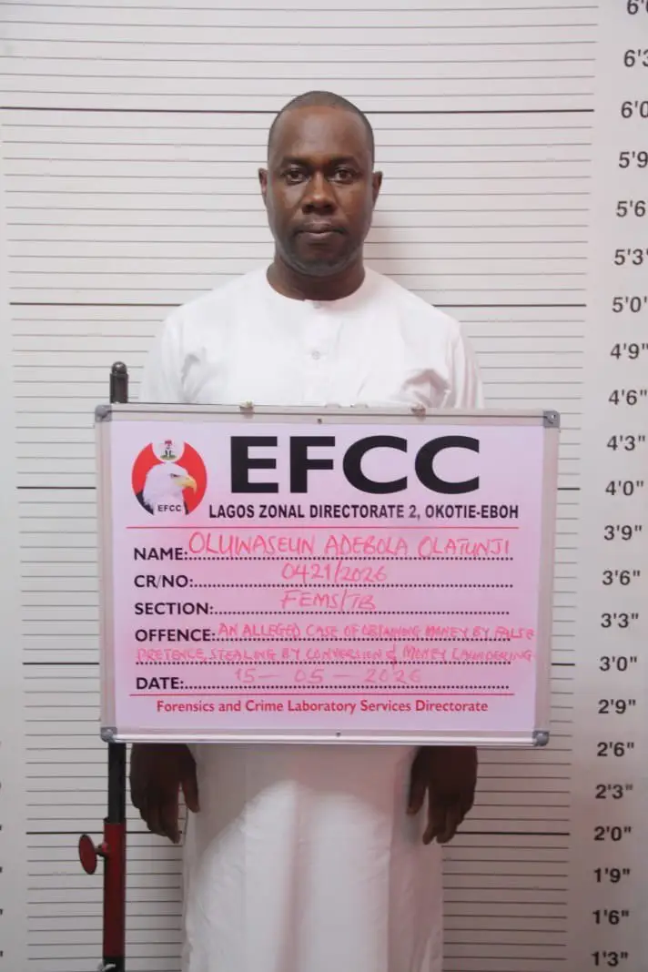 EFCC arraigns Olatunji Adebola over N990m fraud