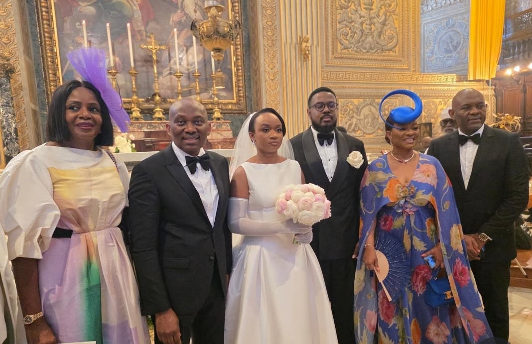 Tony Elumelu’s niece holds white wedding in Rome